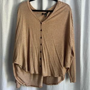 yellow and white long sleeve